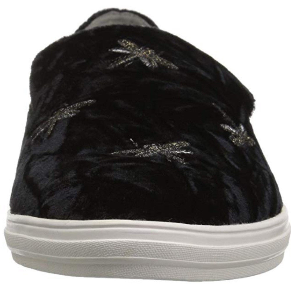 Black Dragonfly Effect Detail  Loafer Sneaker Flat_7
